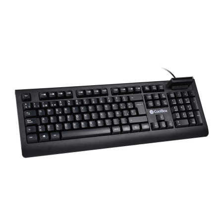 Teclado coolbox con lector dniie 4.0 coo - tec04dni