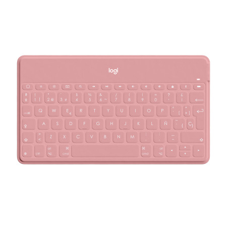 Teclado logitech keys to go wireless inalambrico para iphone ipad y apple tv blush