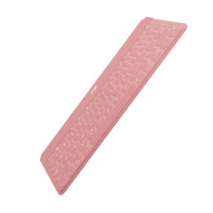 Logitech 920-010043 mobile device keyboard Spanish Bluetooth Pink