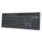 Teclado inalambrico targus akb868es ecosmart solar keyboard antimicrobiano bluetooth full size usb - c negro