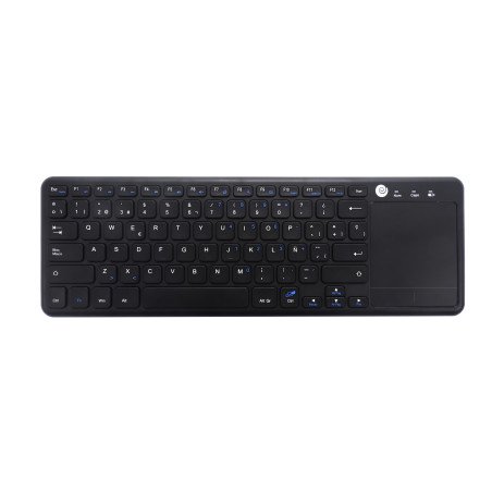 Teclado inalambrico coolbox touchpad coo - tew01 - bk