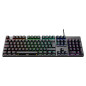 Teclado hiditec mecanico gaming gk400 argb negro