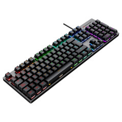 Hiditec GK400 ARGB teclado Juego USB Negro