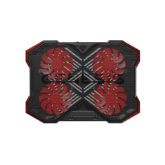GENESIS Oxid 260 laptop cooling pad 17.3" 1010 RPM Black, Red