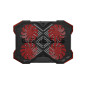 GENESIS Oxid 260 laptop cooling pad 17.3" 1010 RPM Black, Red