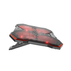 GENESIS Oxid 260 laptop cooling pad 17.3" 1010 RPM Black, Red