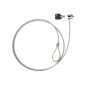Cable seguridad universal tooq con llave para portatil tqclkc0025 1 -5m