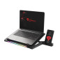 Base refrigeradora genesis oxid 450 rgb para portatil hasta 15.6