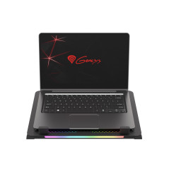 GENESIS Oxid 450 base di raffreddamento per laptop 39,6 cm (15.6") 2400 Giri min Nero
