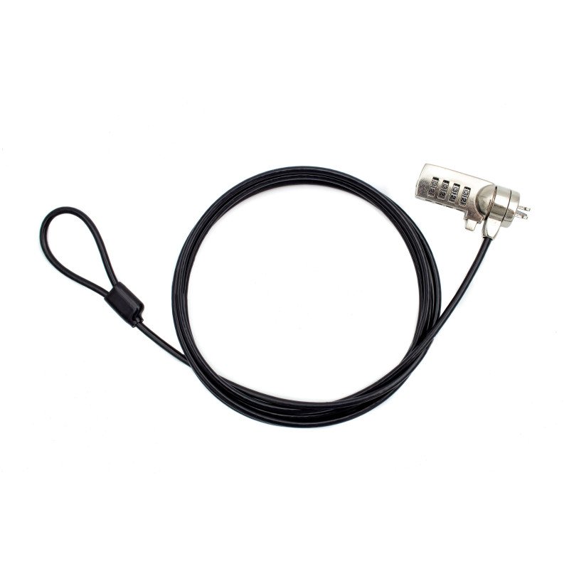 Cable seguridad para portatil nilox combinacion 4 digitos 1.5m