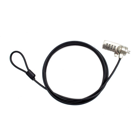 Nilox NXSC002 cable lock Black 70.9" (1.8 m)