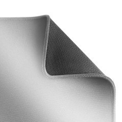 Mars Gaming MMPXLS Plata, Alfombrilla Gaming XL, Doble capa Nanotejido y Goma Natural, 800x300x4mm