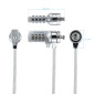 TooQ TQCLKC0015 cable antirrobo Plata 1,5 m TooQ TQCLKC0015 cable antirrobo Plata 1,5 m