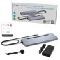 i-tec USB-C Metal Ergonomic 3x 4K Display Docking Station + Power Delivery 100 W i-tec USB-C Metal Ergonomic 3x 4K Display Docking Station + Power Delivery 100 W