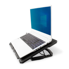 CoolBox COO-NCP17-V5 laptop cooling pad 17.3" 1500 RPM Black