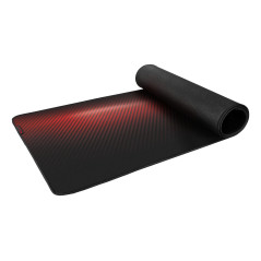 GENESIS Carbon 500 Ultra Blaze Alfombrilla de ratón para juegos Negro, Rojo