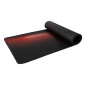 GENESIS Carbon 500 Ultra Blaze Alfombrilla de ratón para juegos Negro, Rojo