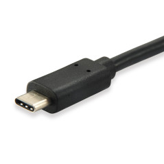 Equip 128345 Cable USB 3.2 Gen 1 C a A, M M, 0,5 m, 5 Gbps, negro
