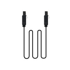 Nanocable CABLE SATA III DATOS 6G CON ANCLAJES, NEGRO, 0.5 M