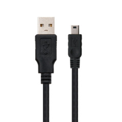 Nanocable CABLE USB 2.0, TIPO A/M-MINI USB 5PIN/M, 1.0 M