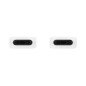 Cable samsung ep - da705bwegww usb tipo c -  usb tipo c blanco