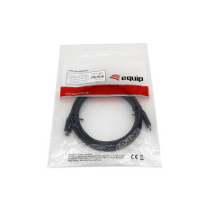 Equip 128346 Cable USB 3.2 Gen 1 C a C, M M , 1,0m, PD 60W, 5Gbps, Negro
