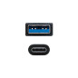 Cable nanocable conversor usb 3.1 gen2 a usb tipo c macho - macho negro 1m