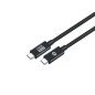 Cable usb - c conceptronic macho -  macho 1.2m pd 3.1 240w 48v 5a 480mbps e - mark