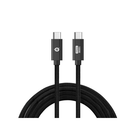 Cable usb - c conceptronic macho -  macho 2m usb 3.2 gen 2 100w 20v 5a 10gbps e - mark