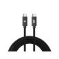 Cable usb - c conceptronic macho -  macho 2m usb 3.2 gen 2 100w 20v 5a 10gbps e - mark