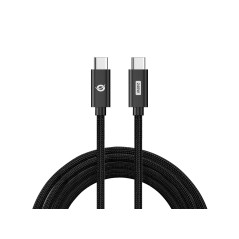 Conceptronic ETTA03B12 cable USB USB 2.0 1,2 m USB C Negro