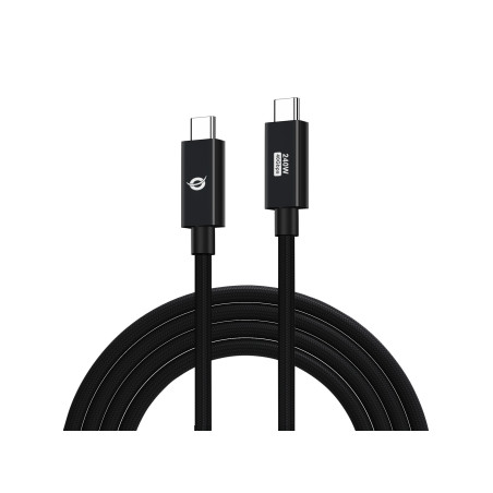 Cable usb - c conceptronic  macho -  macho 2m usb 4.0 gen 3 240w 48v 5a 40gbps e - mark