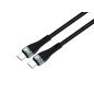 Cable usb - c conceptronic  macho -  macho 2m pd 3.0 100w 20v 5a 480mbps e - mark