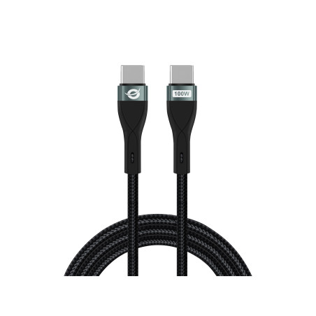 Cable usb - c conceptronic  macho -  macho 2m pd 3.0 100w 20v 5a 480mbps e - mark