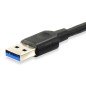 Cable usb - c macho a usb 3.1 tipo a macho 1m