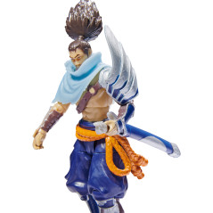 League of Legends , figura coleccionable de Yasuo de 10,2 cm con detalles de gran calidad y un accesorio de espada, Colección