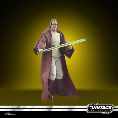 Figura hasbro star wars the acolyte the vintage collection jedi master indara