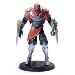 League of Legends - FIGURA PREMIUM ZED - Figura Zed 15 cm Coleccionable - Detalles de Gran Calidad y 2 accesorios - Colección