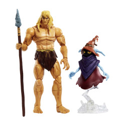 Figura mattel masters of the universe revelation he - man savage deluxe