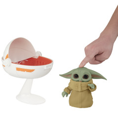 Figura interactiva hasbro star wrs wild ridin' grogu