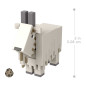 Figura mattel minecraft cabra con accesorios portal