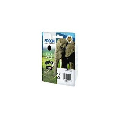 Cartucho tinta epson t243140 negro xl para epson xp - 750 c13t24314010 -  elefante