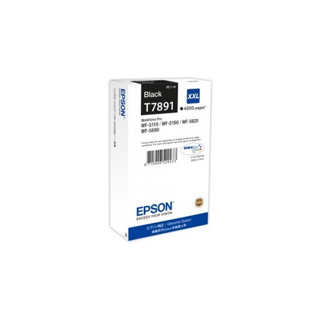 Cartucho tinta epson c13t789140 negro xxl 4000 paginas