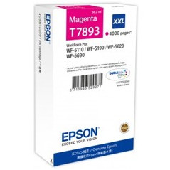 Cartucho tinta epson c13t789340 magenta xxl 4000 paginas