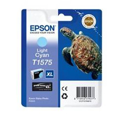Cartucho tinta epson t157540 cian claro  photo r3000 - c13t15754010 -  tortuga