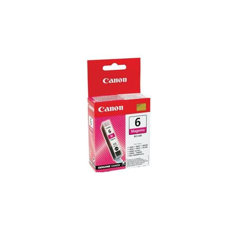 Cartucho tinta canon bci 6m magenta 13ml s800 -  s820 -  s820d -  s830 -  s900 -  s9000