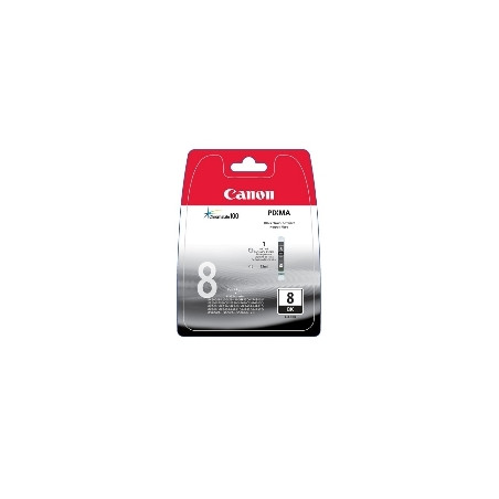 Cartucho tinta canon negro cli8bk 13ml pixma 4200 - 5200 mp500 - 800 blister