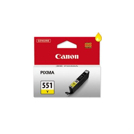 Cartucho tinta canon cli - 551y amarillo mg6350 - mg5450