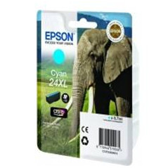Cartucho tinta epson t243240 cian xl xp - 750 c13t24324010 -  elefante