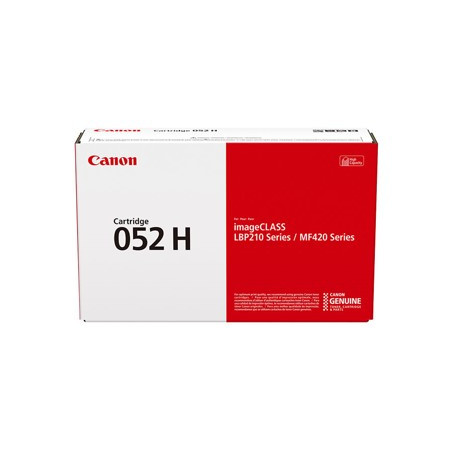 Toner canon 052 h negro lbp212dw -  lbp214dw -  lbp215dw -  mf424dw -  mf426dw -  mf429dw -  lbp212dw -  mf426dw -  mf429x
